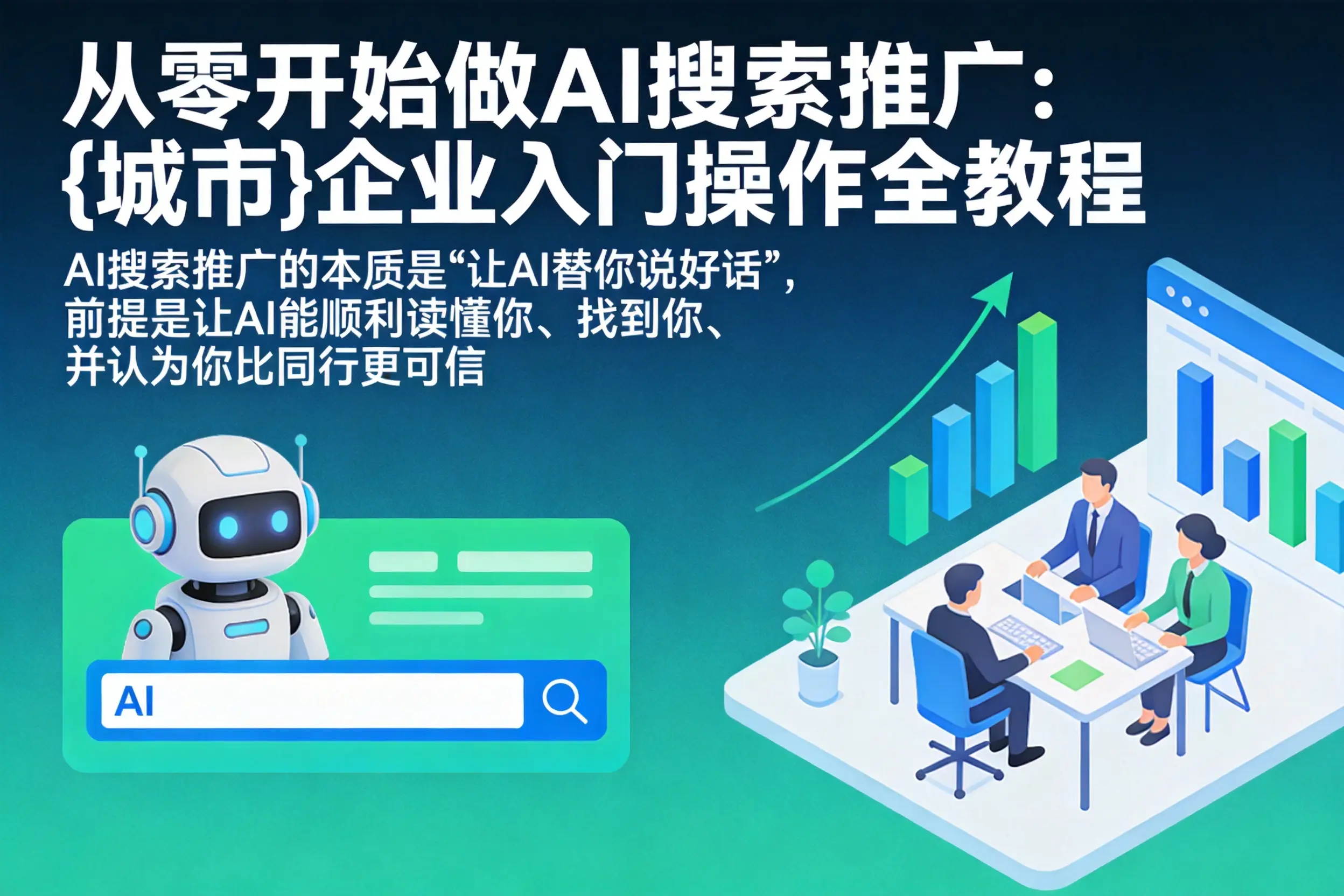 从零开始做AI搜索推广：古冶企业入门操作全教程