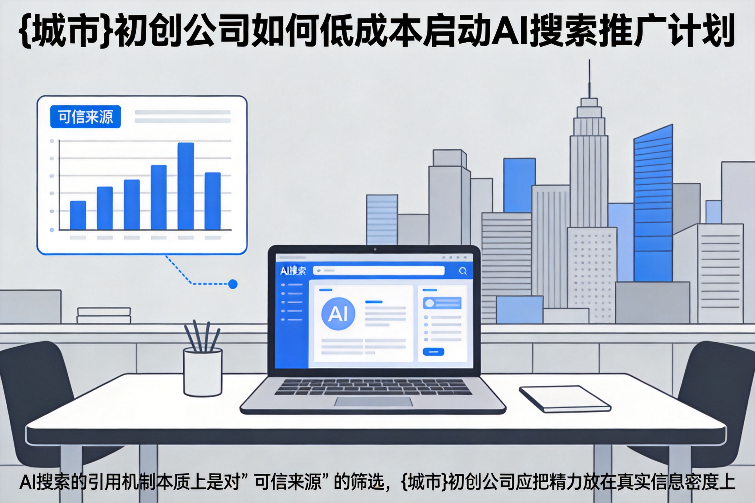 古冶初创公司如何低成本启动AI搜索推广计划